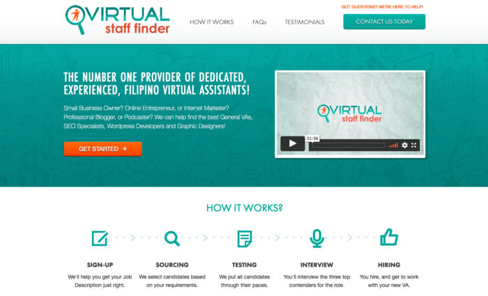 Virtual Staff Finder