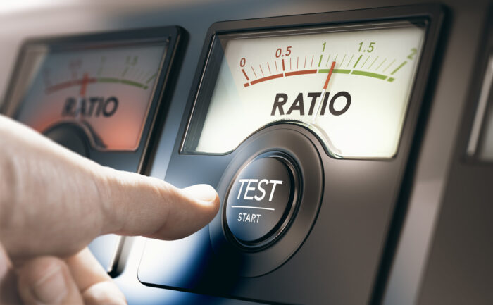 the acid test ratio