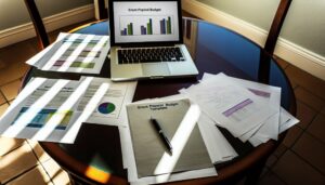 kerättyjä avustusbudjetin esimerkkejä