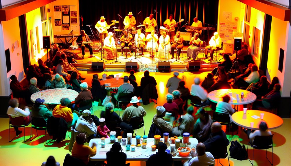 yhteisön lahjakkuuden varainhankintanäyttely