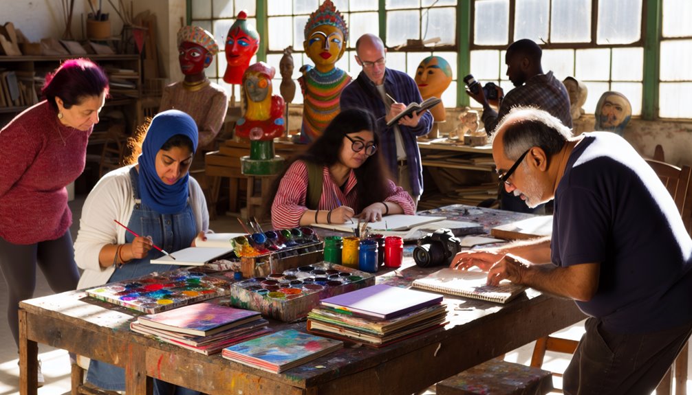 kuvataiteellinen budjetointi yhteisön osallistumiseen