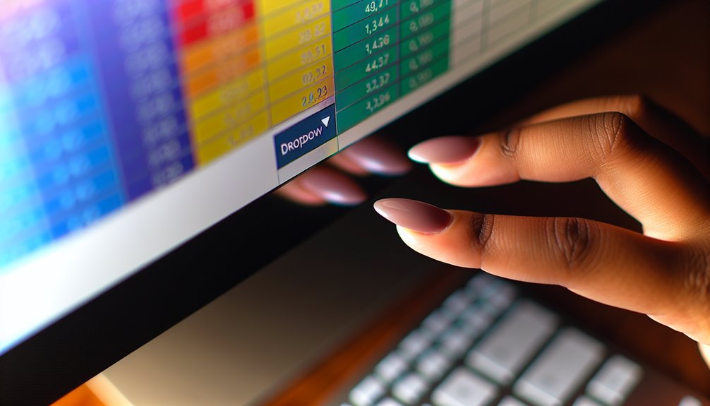 avattava valikko pohjainen apusarake vastaavuuteen