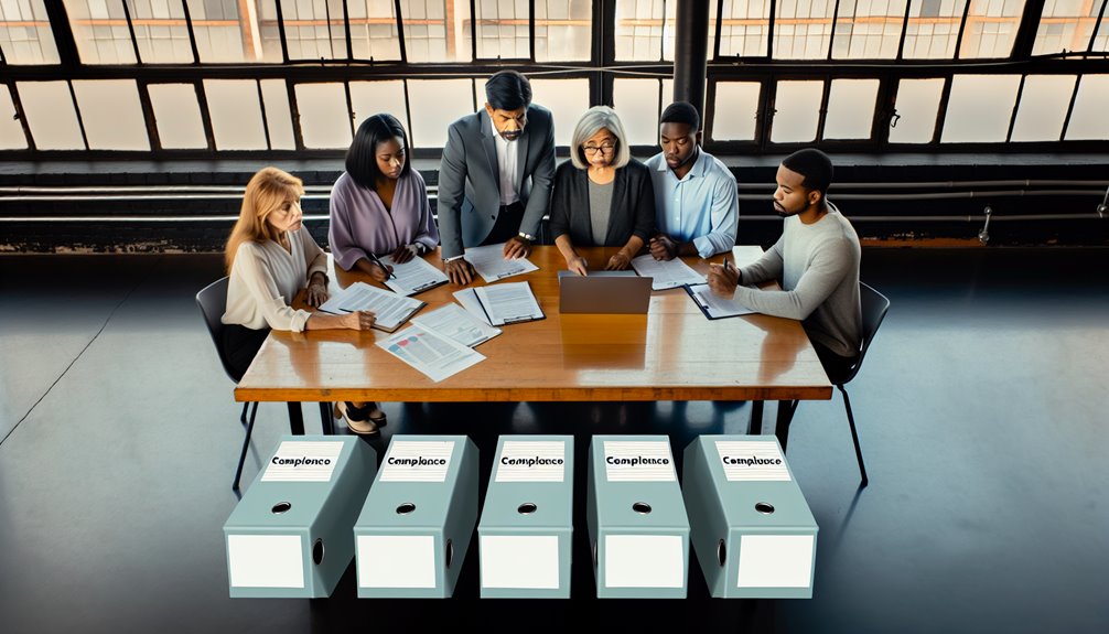 työntekijöiden ja vapaaehtoisten vaatimustenmukaisuus