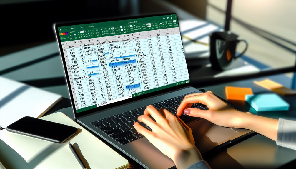 kuukauden loppupäivä ja päivä laskea