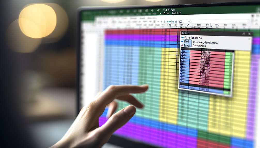 etsi valitse poista rivit