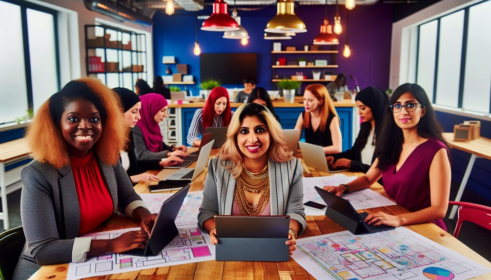 avustukset naispuolisten teknologiaosaajien tukemiseksi