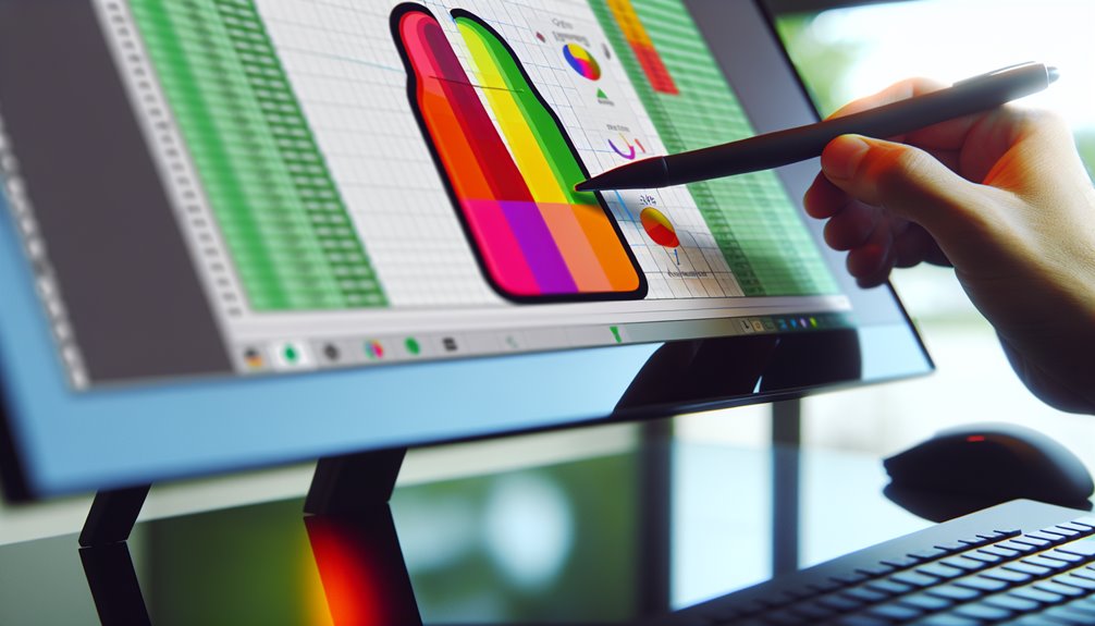 täsmällinen saatavilla oleva lämpömittarin visualisointi