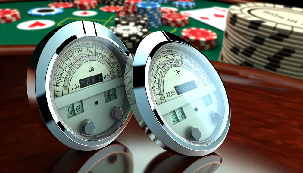 teoreettinen versus kasinon riski