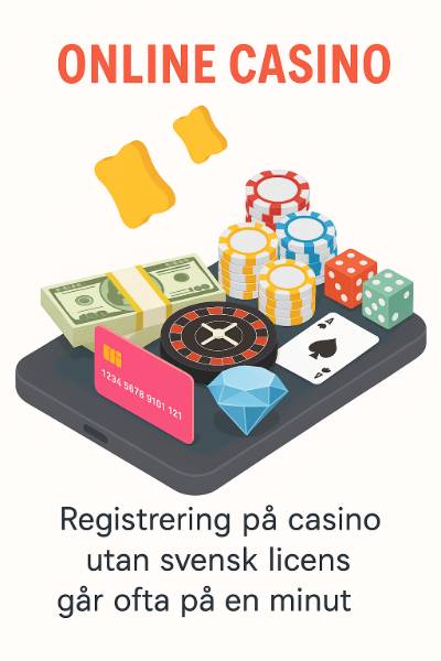 Casino utan svensk licens
