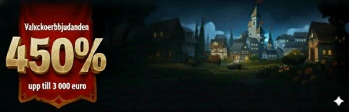 Kingdom casino Veckoerbjudanden 450% upp till 3000 euro