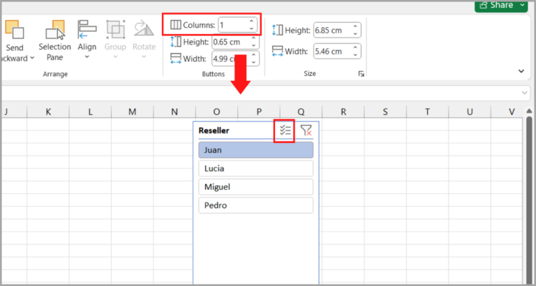 Using Slicers in Excel for Charts and Pivot Tables
