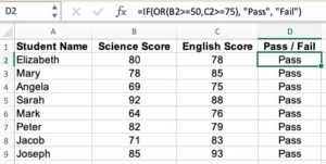 Using Excel If Statements with Multiple Conditions Range (And/Or)