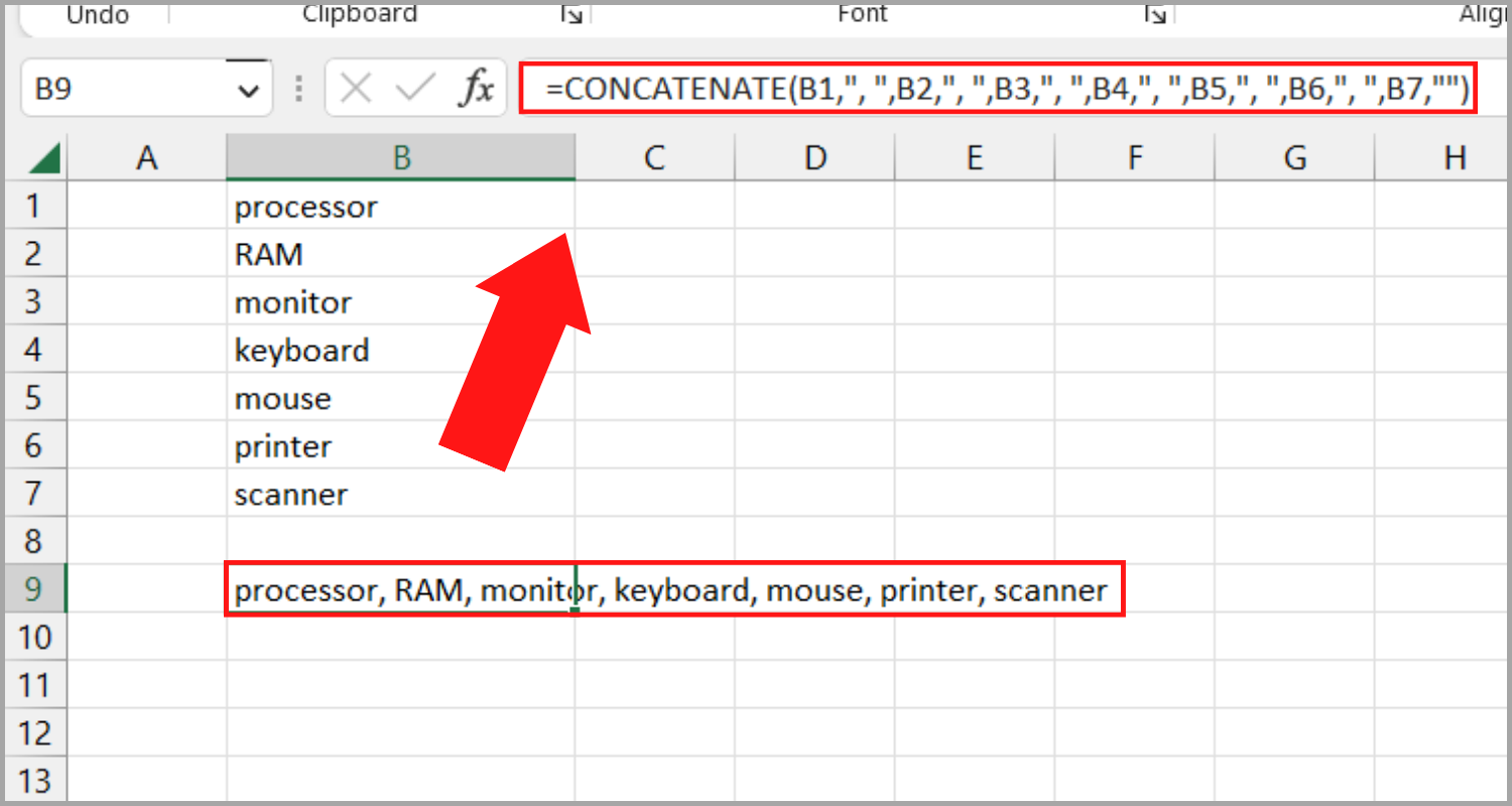 How to Consolidate or Merge Excel Rows While Retaining Data