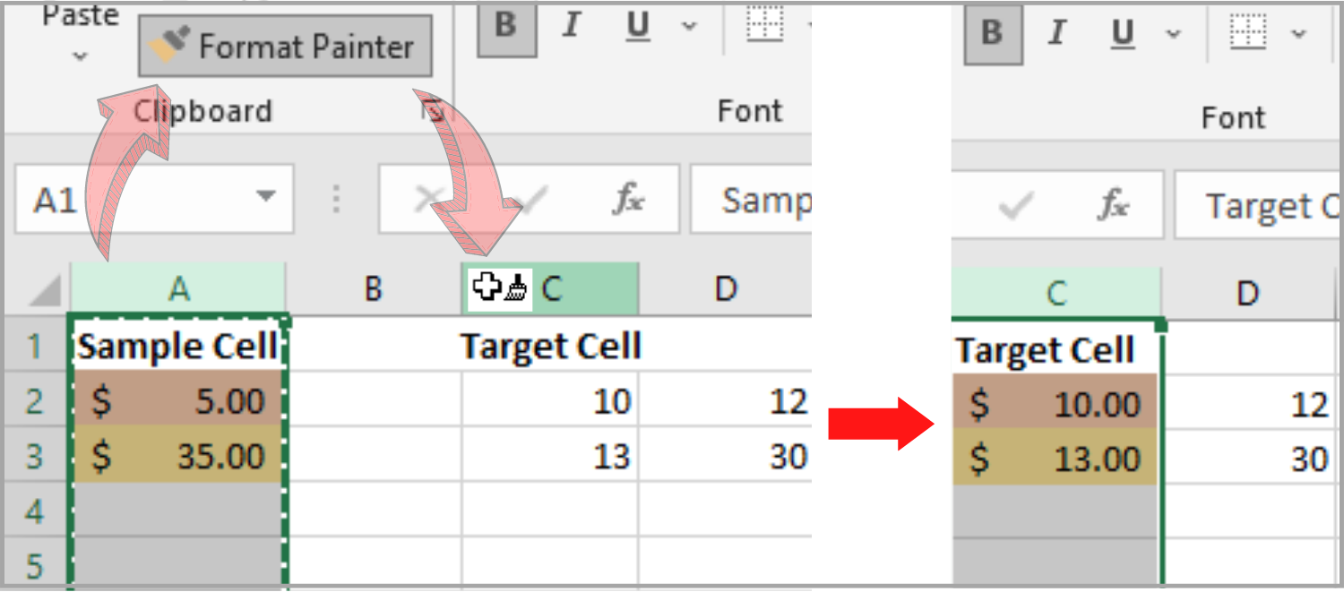 Format Painter and Other Ways to Copy Formatting in Excel