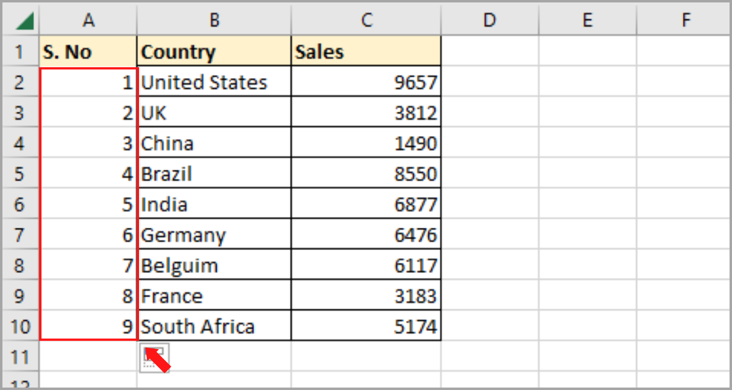 Unsorting Data in Excel Learn How to Unsort Numbers/Words!