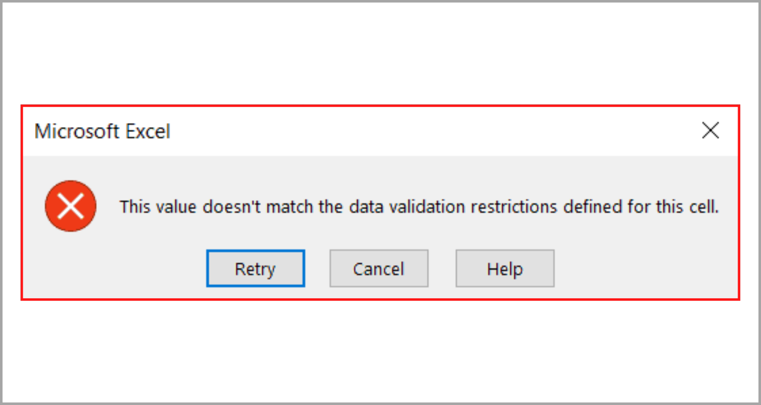 Unable to Type in Excel