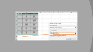 Create a Contingency Table in Excel