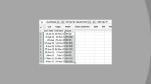 How To Calculate the Number of Months Between Two Dates in Excel