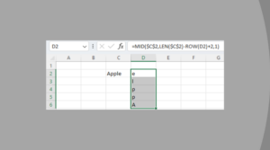 How To Reverse a Text String in Excel