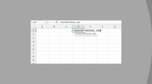 How to Generate Random Numbers in Excel