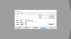 Remove Dashes (-) in Excel