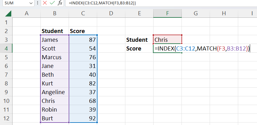 How To Use INDEX and MATCH in Excel - Quick Guide