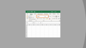 Set the Default Font in Excel