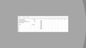 Two Variable Data Table in Excel