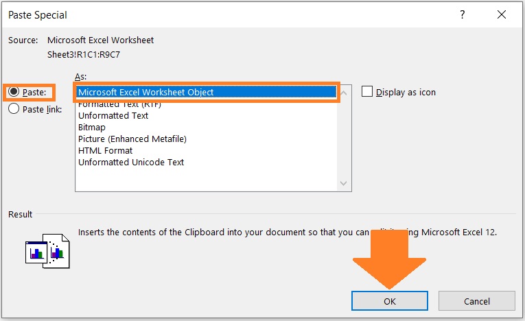 Insert Data from Excel into Microsoft Word - [ 4 Different Ways ]